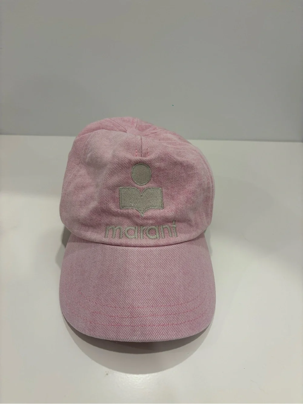 Isabel Marant Pale Pink Logo Cap
